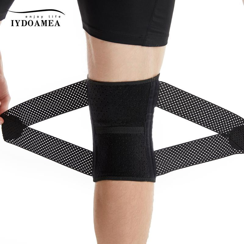 2 Pack Iydoamea plus Size Knee Compression Wrap Brace (Order a Size Up), Breathable Adjustable Knee Brace for Men and Women, Knee Brace with Side Stabilizers Outdoorfun Dealsforyoudays