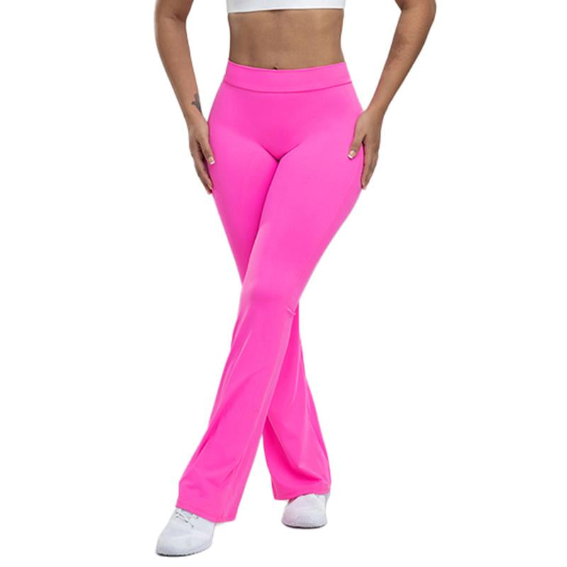 High Waist Flared Yoga Pants with Scrunch Butt – Women’S Stretchy Slim Fit Booty-Lifting Workout Leggings, Sculpting & Stylish for Gym or Daily Wear